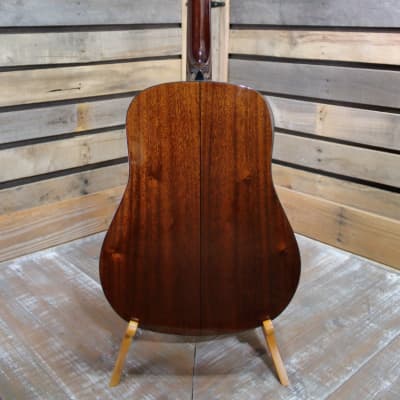 Used Morgan Monroe M-15-V Solid Top Dreadnought Acoustic Guitar with Vintage V-Neck image 4