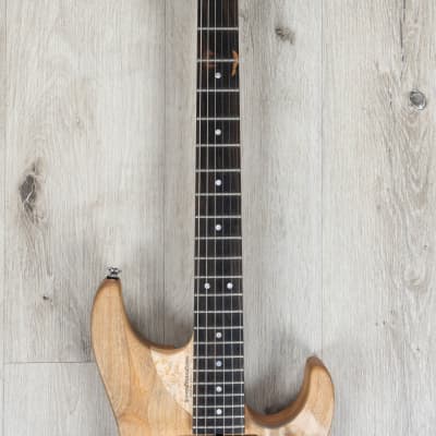 Washburn USA Nuno Bettencourt N4-NUNO AUTHENTIC Guitar, Ebony Fretboard, Natural image 6