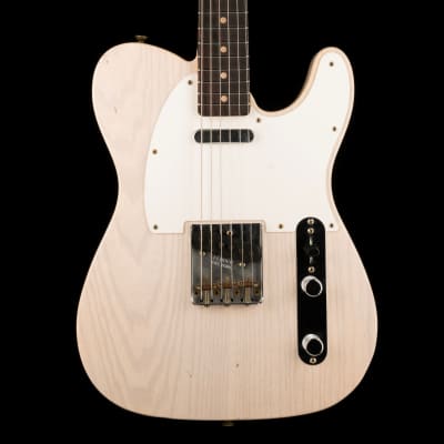 Fender Custom Shop Limited Edition 1959 Telecaster Journeyman Relic Aged White Blonde With Case image 1