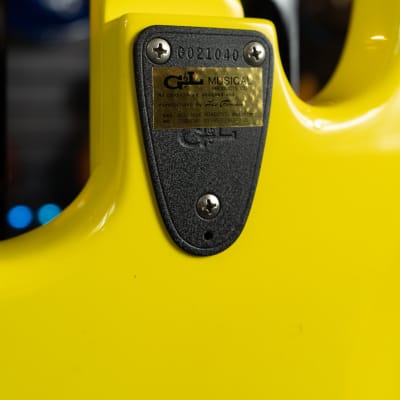 G&L SC3 Rare 1980's Graffiti Yellow Vintage Leo Fender Era, USED image 4