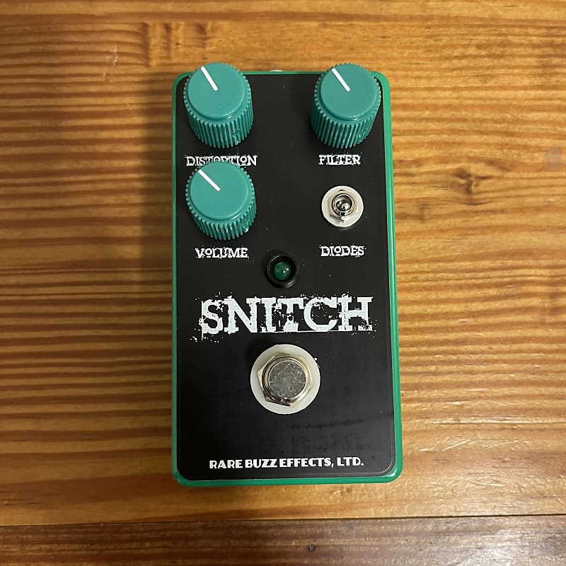 Rare Buzz Effects Snitch Distortion Pedal - Thin Mint image 1