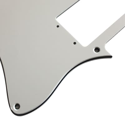 For Fender 3-Ply '72 Telecaster Thinline  Guitar Pickguard Scratch Plate, White image 2