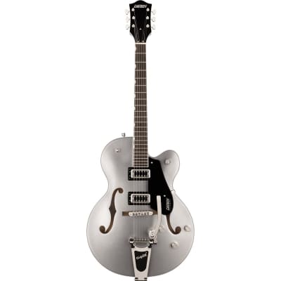 Gretsch G5420T Electromatic Classic Hollow Body Single-Cut Bigsby Electric Guitar, Airline Silver image 8