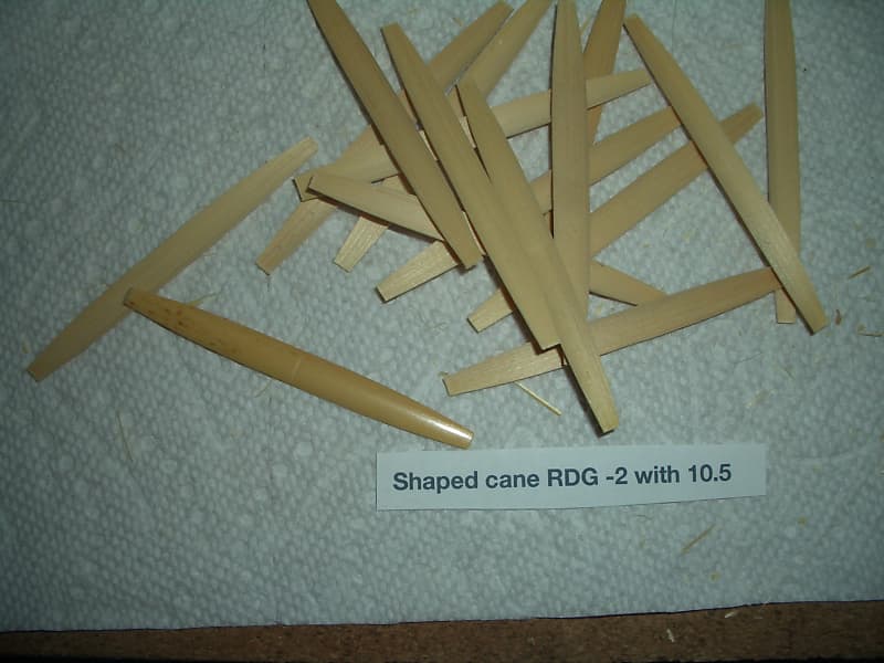 Hoittoboes RDG2 10.50 extra wide shaped oboe cane Reverb