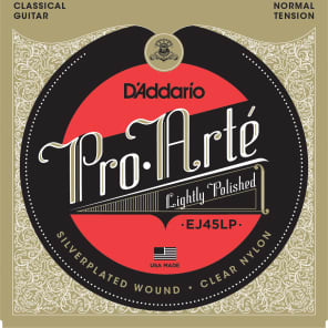 D'Addario EJ45LP Pro-Arte Composite Classical Guitar Strings Normal Tension