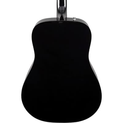 Fender CD-60 Acoustic Guitar - Black image 2