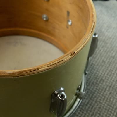 1960s Slingerland Stage Band White Marine Pearl Drum Set image 16