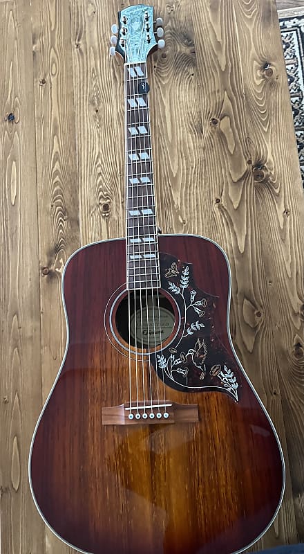 Epiphone Hummingbird Koa Special Fishman Sonitone Acoustic