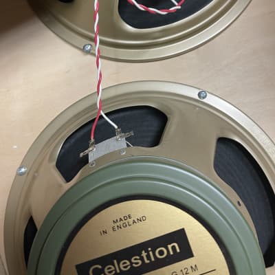 Celestion Heritage Greenback speaker pair g12m image 2