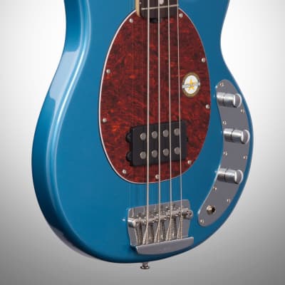 Sterling by Music Man StingRay Ray24 Electric Bass, Toluca Lake Blue image 3