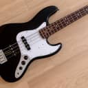 2017 Fender Hybrid 60s Jazz Bass Black Near Mint, Japan MIJ w/ USA Pickups