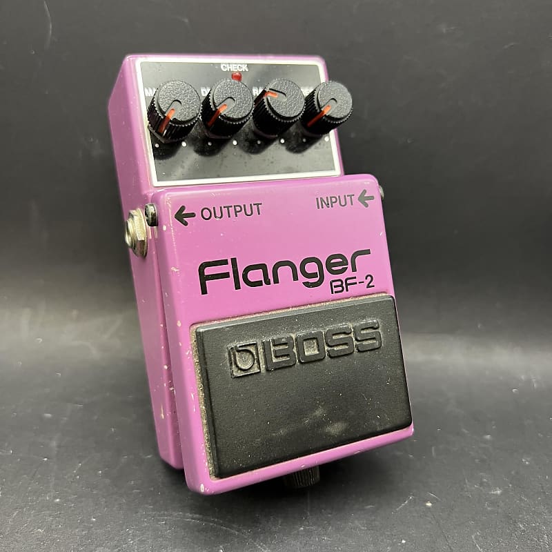 BOSS BF-2 Flanger 日本製 ACA仕様 緑ラベル Boss BF-2 Flanger 1984-1990 (Green Label) Made In Japan | Reverb