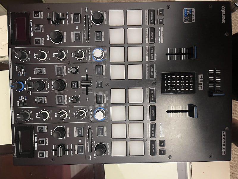 Reloop Elite mixer 2022 Black Reverb
