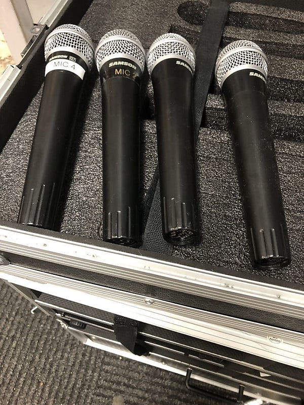 Samson STAGE 5 (X4) Handheld Wireless Microphone (Brooklyn, Reverb