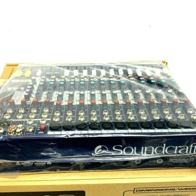 Soundcraft EFX12 12Ch Mixer With Lexicon Effects/W Rack Ear(One) image 8