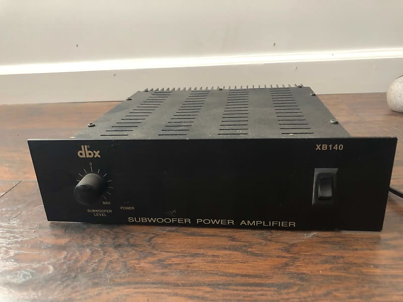 dbx xb140 black subwoofer power amplifier Reverb