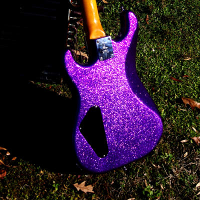 Strings & Things St. Blues  Eliminator II 1985 Purple Sparkle.   Special.  RARE. image 20