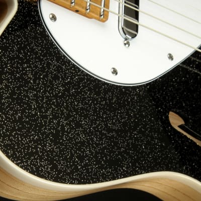 Suhr Eddie's Guitars Exclusive Custom Classic T Roasted - Black Sparkle image 15