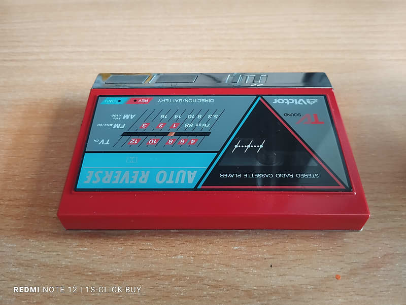 Victor CX F5 1984 - Victor Walkman cassette player victor CX