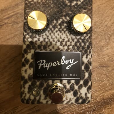 Paperboy Pedals Olde English MK1 2022 Custom Snakeskin