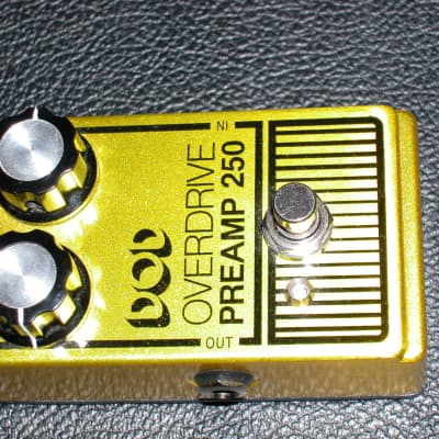 DOD Overdrive Preamp 250 (Reissue) 2013 Yellow Sparkle | Reverb