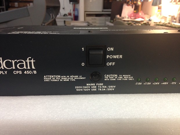 Soundcraft CPS-275 CPS275 Console Power Supply – Tascam Ninja
