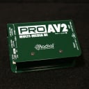 Radial Engineering Pro AV2 2-Channel Passive A/V Stereo DI Box