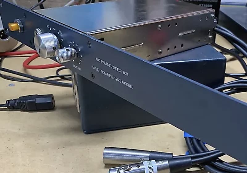 Neve 1272 Original Vintage Single Module Racked By Brent