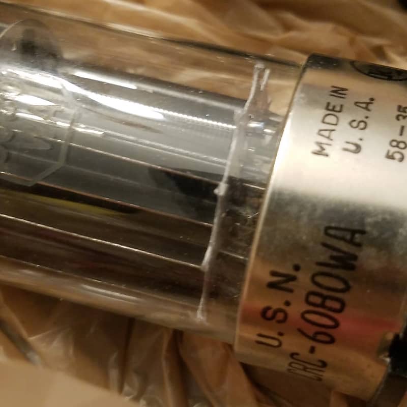 RCA etc. Pair (2) 6080 octal AT1000 TESTED Vacuum Tube Rugged 6AS7G 6080WA  Audio 1951-1970