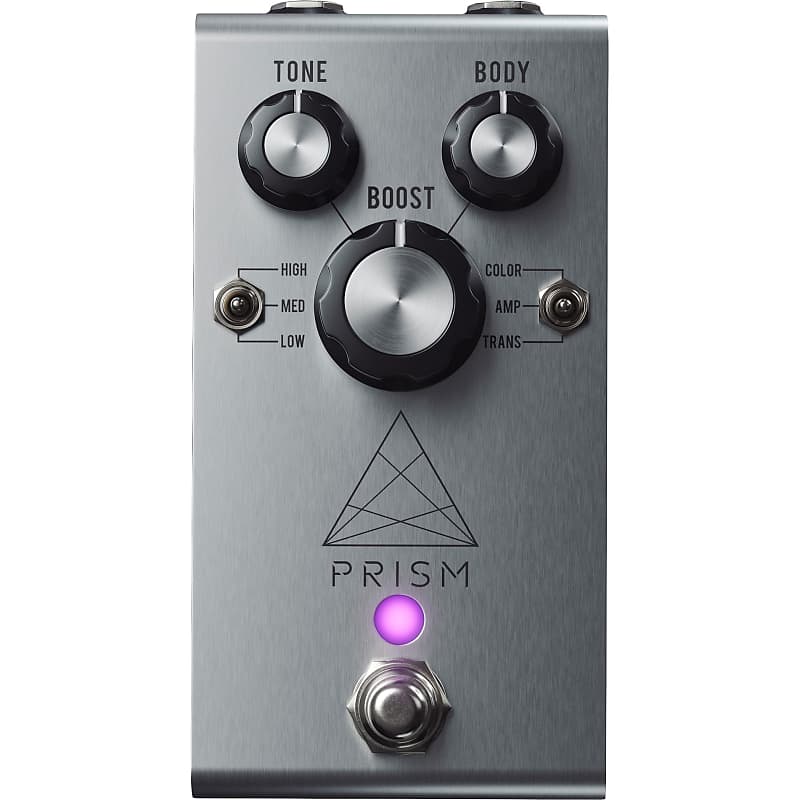 Jackson Audio Prism EQ and Boost Pedal in Stainless Steel image 1
