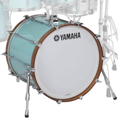 Yamaha Recording Custom Bass Drum - 22x18 Surf Green image 6