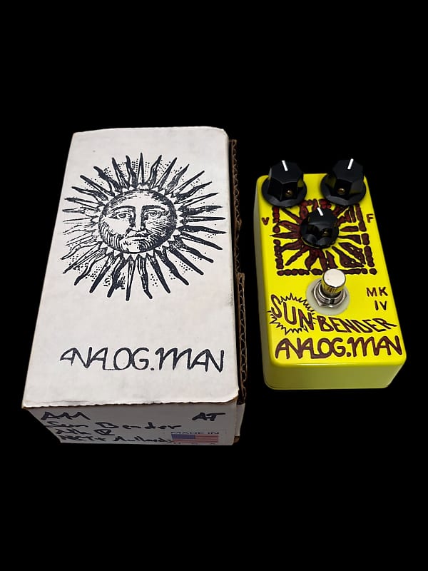 Analog Man Sun Bender MKIV  今入手困難のモデル Analog Man Sun Bender MKIV fuzz pedal