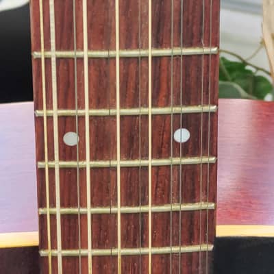 Art & Lutherie 12-String Cedar Antique Burst Acoustic Guitar w/ Hard Case image 14