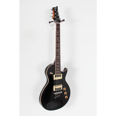 Mitchell MS400 Modern Single-Cutaway Electric Guitar Regular Black image 5