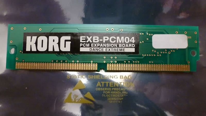 Minty Tested 100% Working! Korg Exb-PCM04 ExbPCM-04 Dance EXTREME Expansion  Board Sound ROM Card (Triton Floppy Avail.) Exb-PCM4 ExbPCM-4 ExbPCM04 