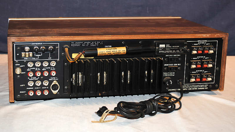 Sansui 881 Stereo Receiver image 2