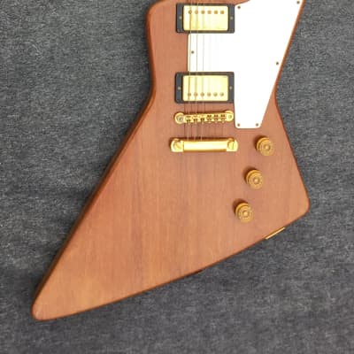 Gibson Explorer 1980 Natural Gold Parts OHC image 1
