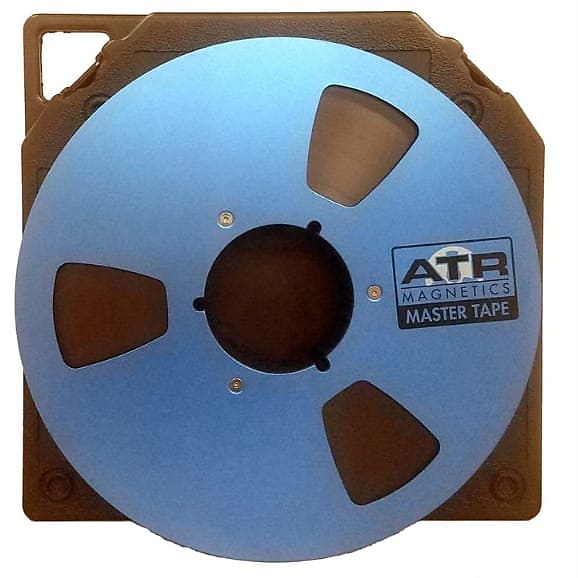 ATR Master Tape 1" x 2,500' 10.5" NAB Metal Reel Tape Care Reverb
