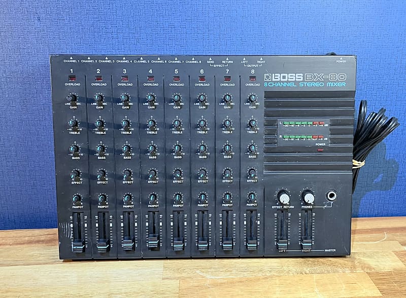 Boss BX-80 8-Channel Stereo Mixer