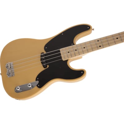 Fender Made in Japan Traditional Original '50s Precision Bass MN Butterscotch Blonde - 4-String Electric Bass image 3