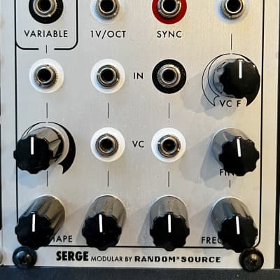 Serge Modular by Random*Source New Timbral Oscillator 2020s - Aluminum