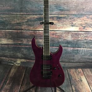 ESP LTD mh-301 fr Quilted Purple | Reverb