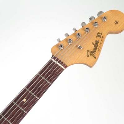 Fender Bass VI 1963 Sunburst ~ Slab Board ~ Original Case image 11