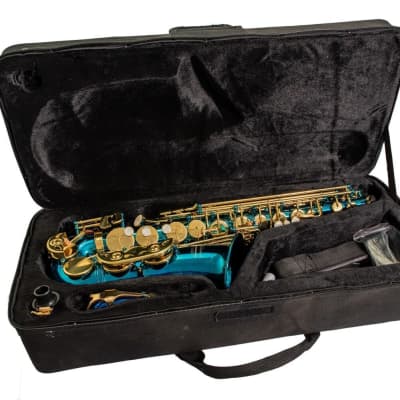 Elkhart Vincent Bach Deluxe E Flat Alto Saxophone | 100ASBL High F# key - image 1