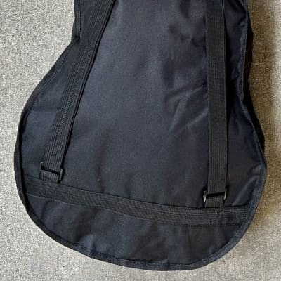 FENDER Modern Logo Acoustic Guitar Gig Bag Soft Case Black with Straps Zippered image 3