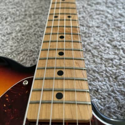 Fender Standard Telecaster 1998 Vintage 2-Tone Sunburst MIM Maple Neck Guitar image 7