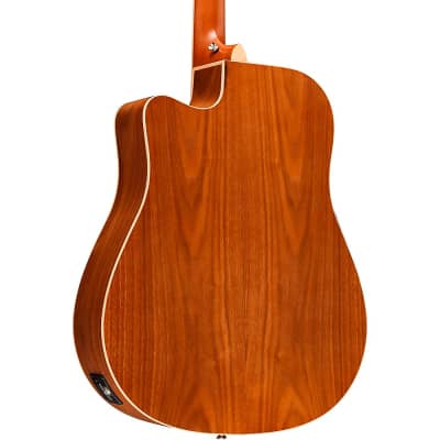 Tanglewood DBT D CE BW Dreadnought Acoustic-Electric Guitar Regular Natural image 2