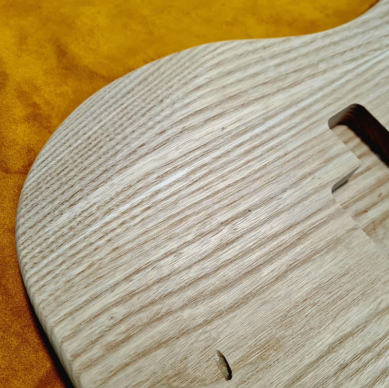 Beautiful Ash PBass Body Unfinished Reverb
