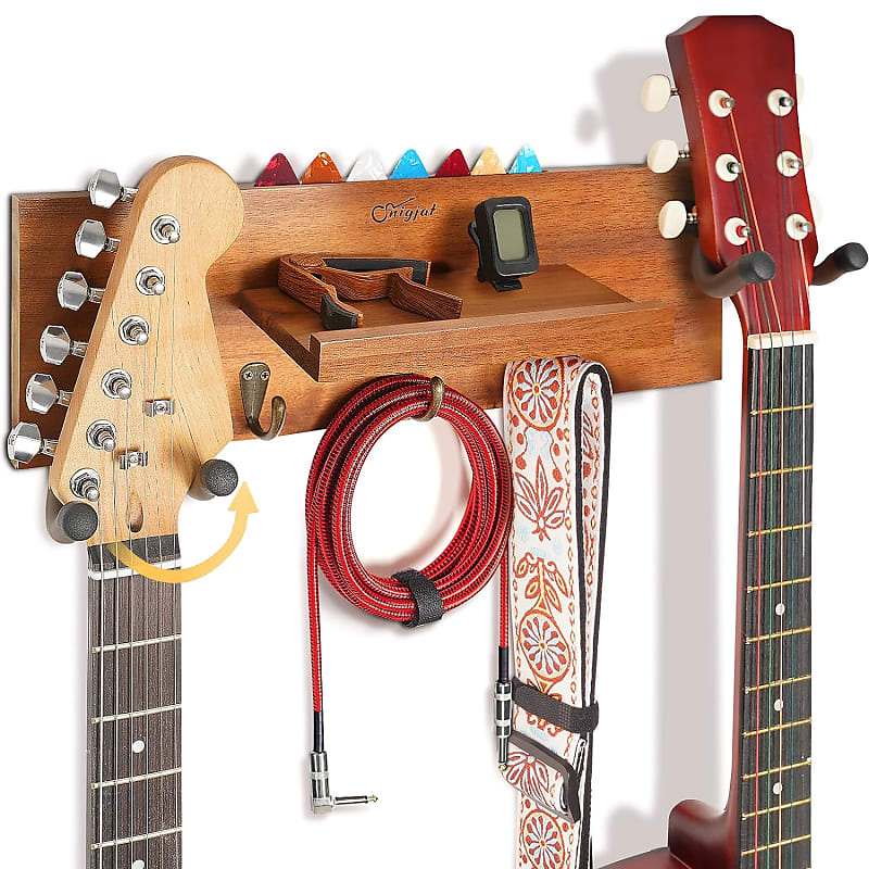 Wooden discount guitar hook