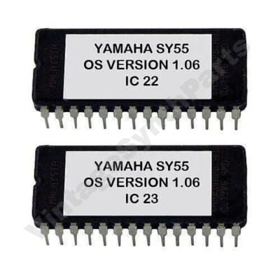 Yamaha SY-55 - Version 1.06 Firmware Upgrade Update Rom OS SY55 Eprom